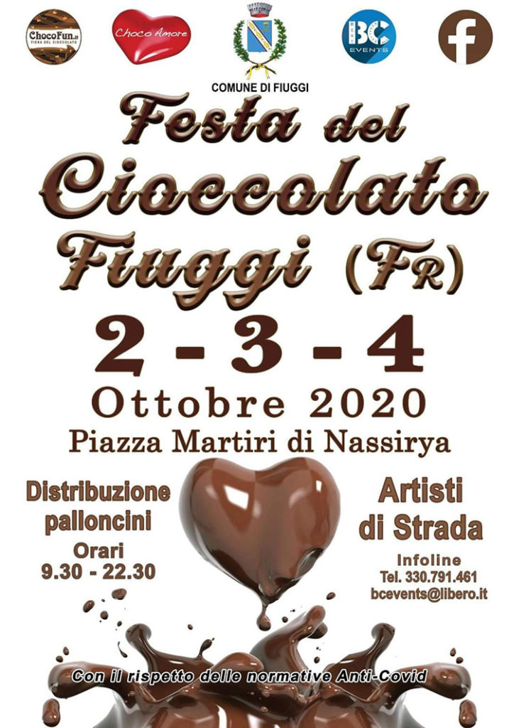 Festa del cioccolato Fiuggi 2020